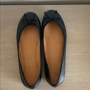 Jcrew leather flats
